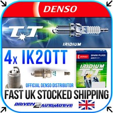 4x DENSO IK20TT IRIDIUM TT SPARK PLUGS FOR SUZUKI IGNIS II 1.5 Sport 12.03-