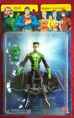 Green Lantern JLA, DC Direct, Fully Poseable 7'' Action Figure NEW, Sealed NIP