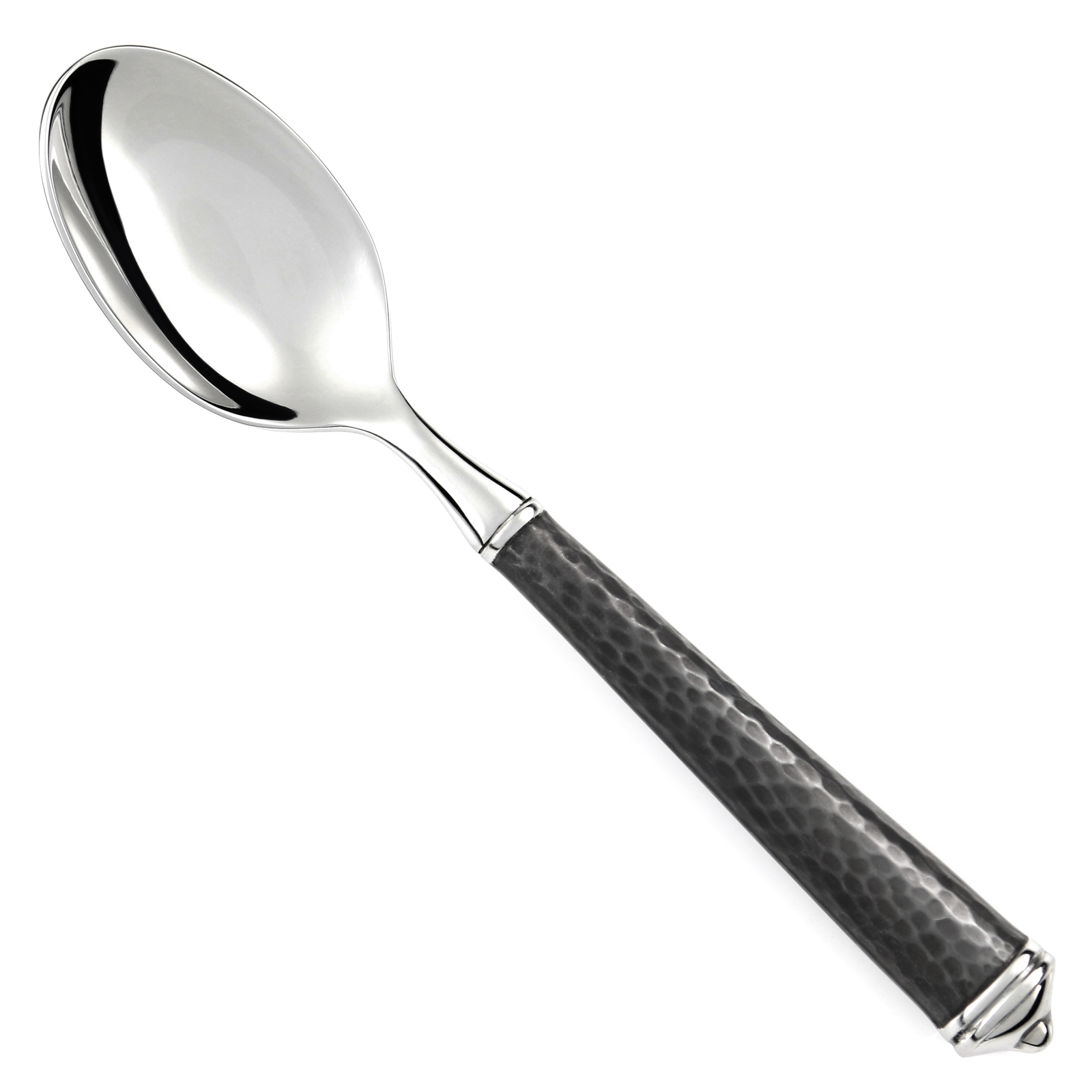 WilliamsSonoma CUPOLA 18/10 Stainless Black Hammered Silverware CHOICE
