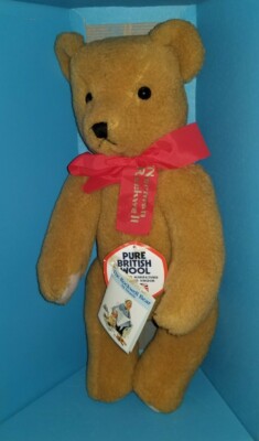 1983 Dean's Childsplay Toys The Rockwell American Bear 16'' #1133 with box