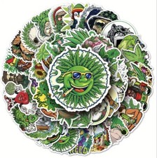 Two 2 50 Packs of vinyl stickers, phone, laptop, drinks, mix and match,