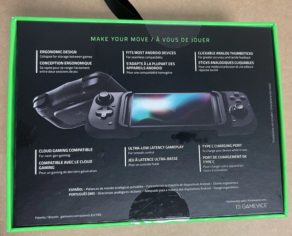 Razer Kishi Mobile Game Controller/Gamepad for Android - NEW - Image 2 of 3