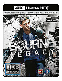 The Bourne Legacy (4K Ultra-HD Blu-Ray + Blu-ray) [2012], New DVD, Edward Norton