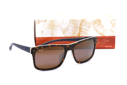Maui Jim Hamoa Beach MJ 226 15 Rootbeer Frame + Warm HCL  display picture 2
