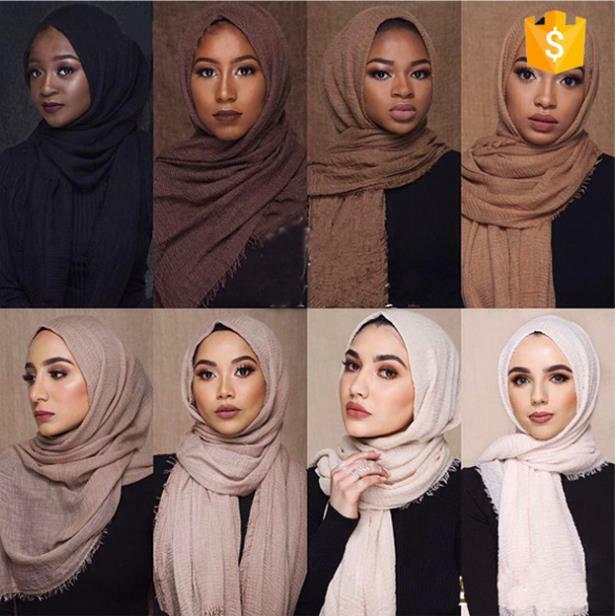 Hijab Donna Viscose 170x80 Sciarpa Hijab In Viscosa Premium Maxi - Foto 13