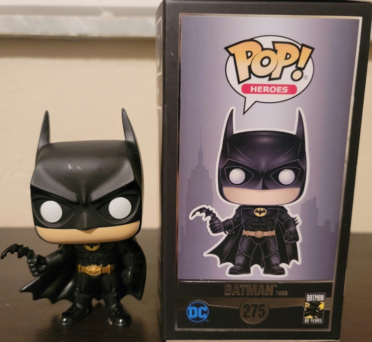 Funko POP! Heroes Batman 80 Years - Batman 1989 #275 Exclusive | eBay