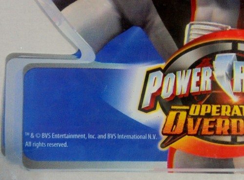 POWER RANGERS OPERATION OVERDRIVE OFFICIAL FLAG BANNER GREEK EXCLUSIVE MISP - Picture 5 of 9