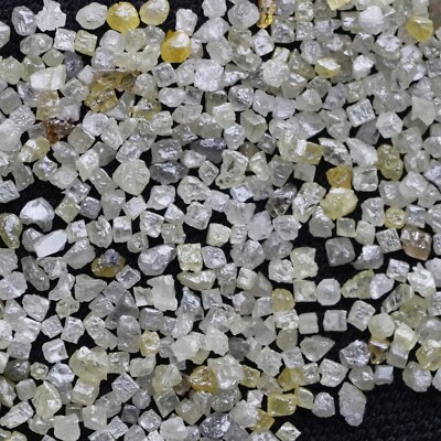 1.00 Carat Natural Loose  Yellowish Rough Uncut Raw Diamond