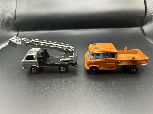 Lot Of 2 Diecast Trucks Majorette Mercedes & Tomica Nissan Caball - 第 4/6 張圖片