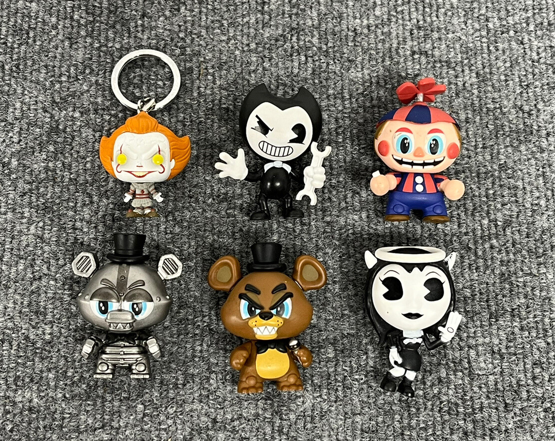 Five Nights At Freddy's Bendy The Ink Machine Mini Figures Lot X