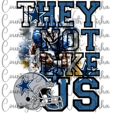 Sublimation Transfer Dallas Cowboys Football Ready To Press Heat Transfer