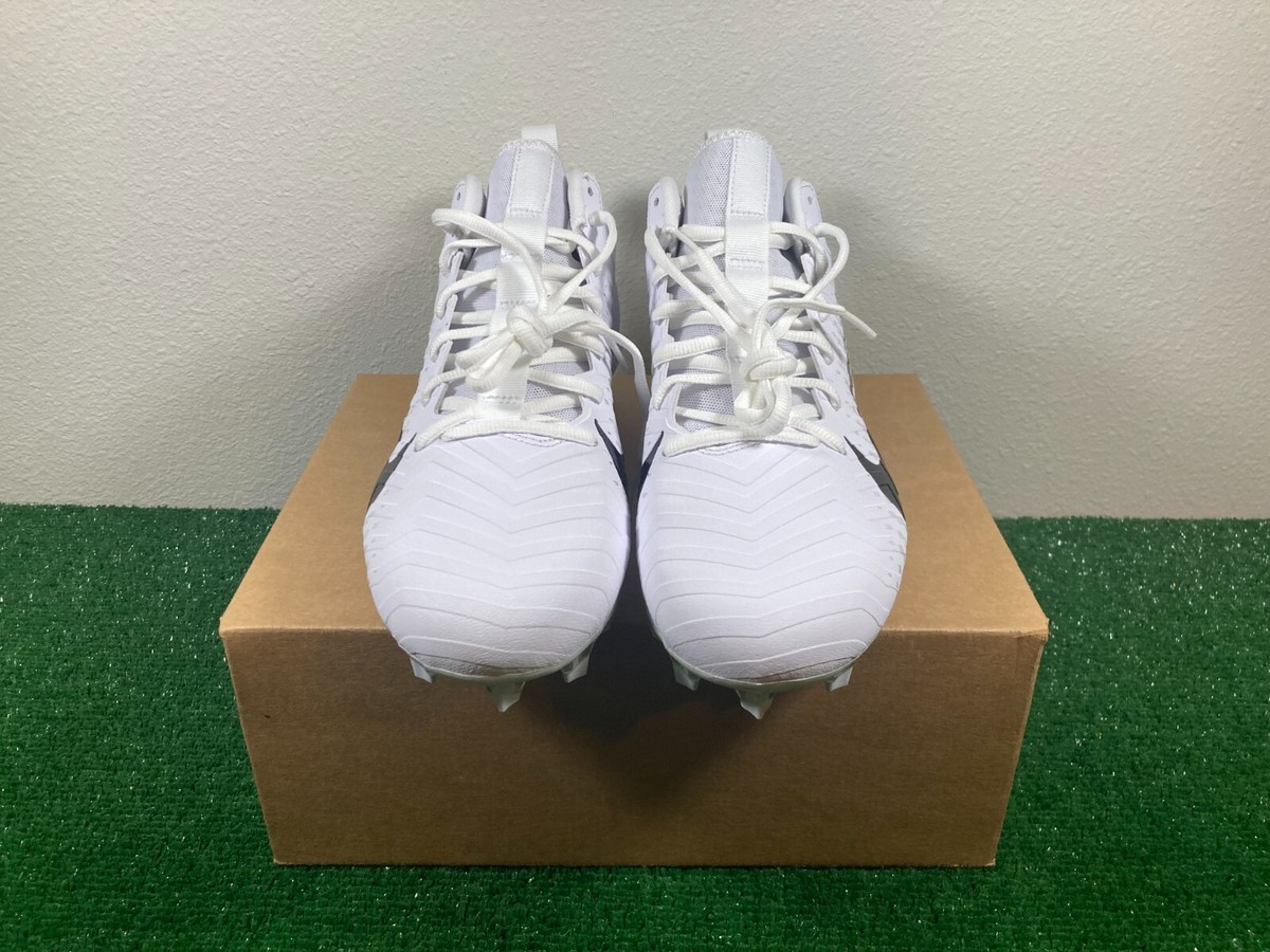 Nike Men\'s Size 11.5 Menace Pro 2 White/Black Football Cleats CV6477-100 New Amazon.com | Nike Men main image 2