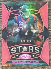 2021 Certified Stars Mirror Pink #20 Deshaun Watson #/199 Texans