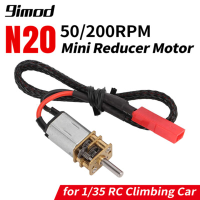 N20 Mini Reducer Motor Slow Speed 50RPM 200RPM DC 5V for 1/35 Orlandoo Hunter