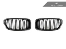 AUTOTECKNIC DUAL-SLATS CARBON FIBER FRONT GRILLE - BMW F30 328I 330I 335I 340I