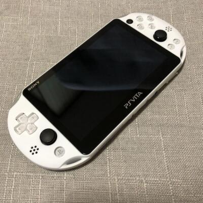 Sony PS Vita PCH-2000 ZA22 Wi-Fi 1GB Handheld-Konsole Glacier White Playstation