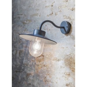 contemporary swan neck wall light