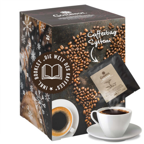 Corasol Premium Kaffee-Weltreise Adventskalender XL mit 24 Gourmet Röstkaffees a - Bild 1 von 8