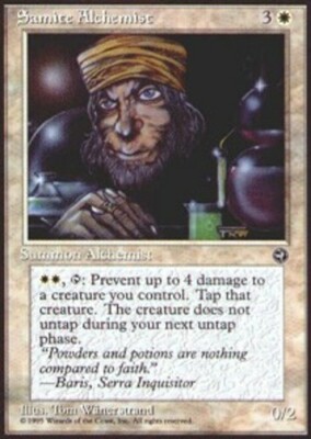 Samite Alchemist (1) x1 - Homelands - Light Play, English - Homelands