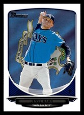 JESSE HAHN ⚾ 2013 Bowman Prospects Hometown #BP7 Tampa Bay Rays