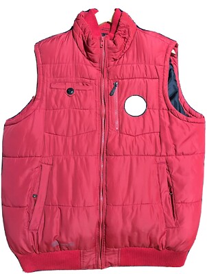 Point Zero Collection Quilted Puffer Vest Mens Size L Warm Canadian PZ5507 Air