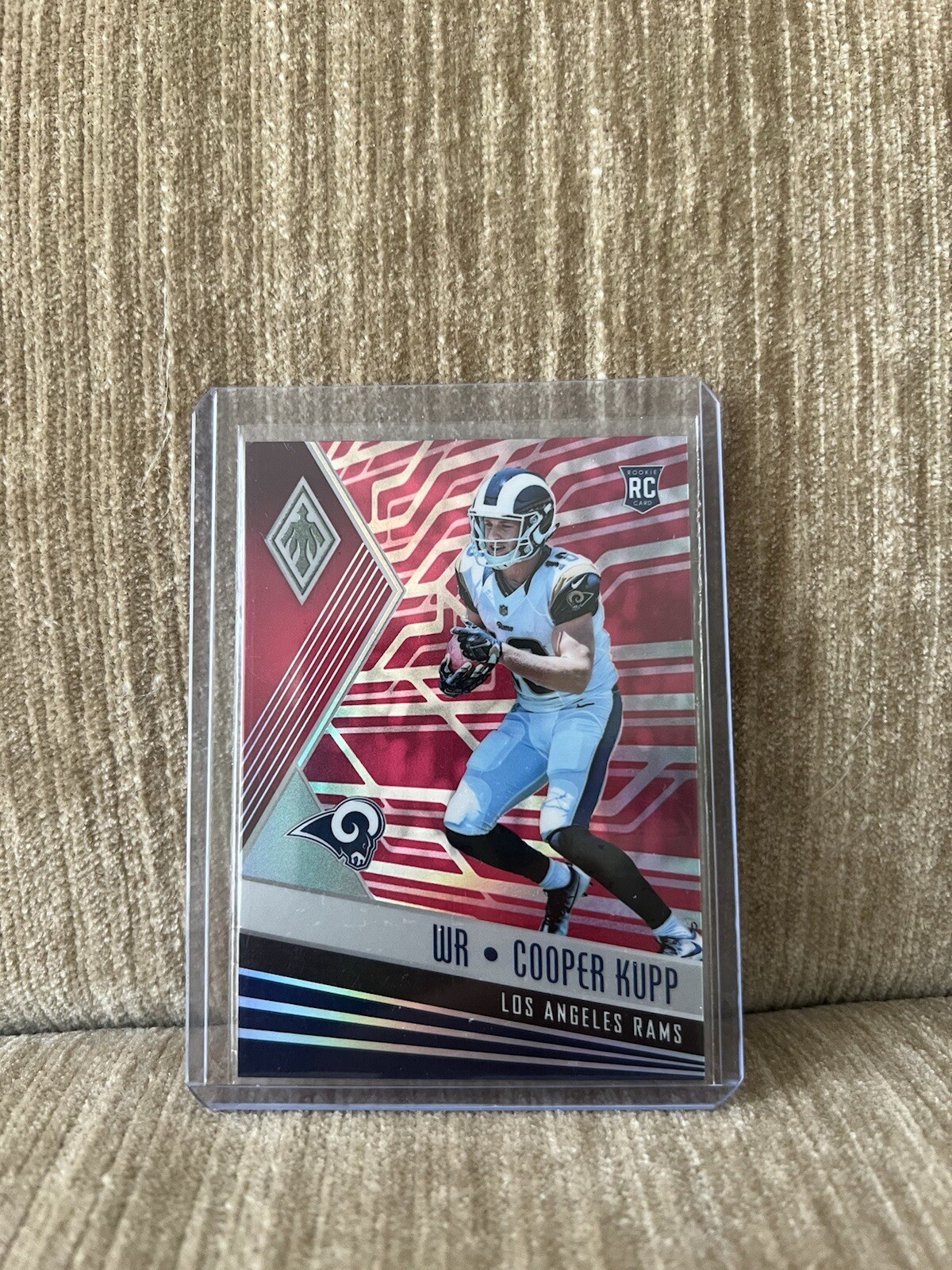 2017 Panini Phoenix Football Cooper Kupp #133 Rookie Pink Refractor /199 Rams