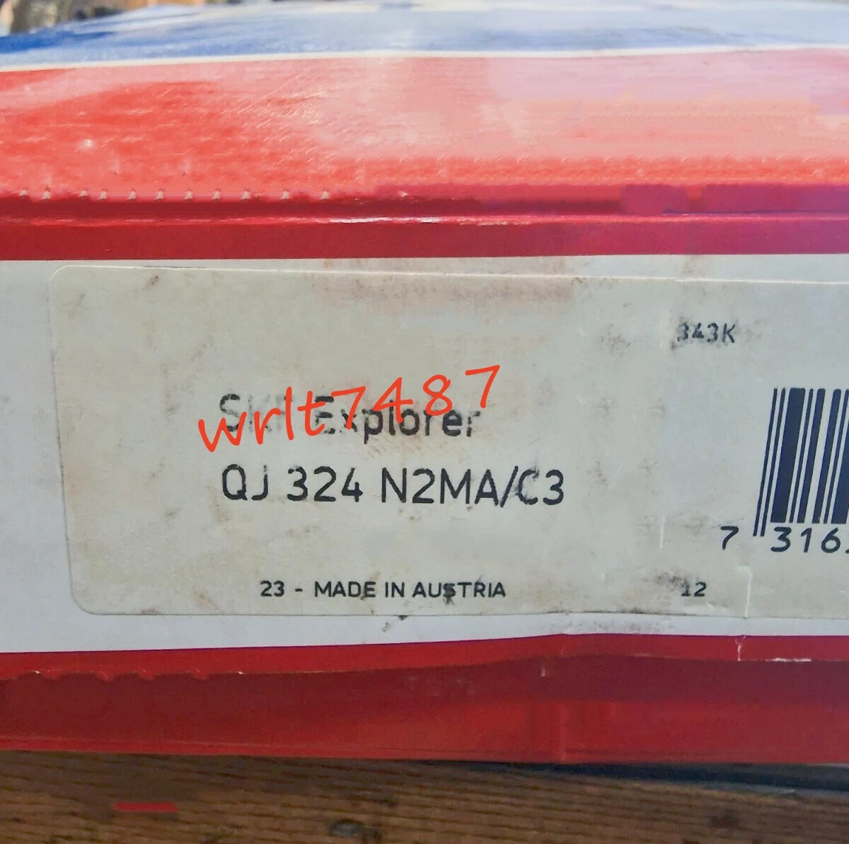 NEW SKF QJ 324 N2MA/C3 four point contact ball bearing 1PCS #NN