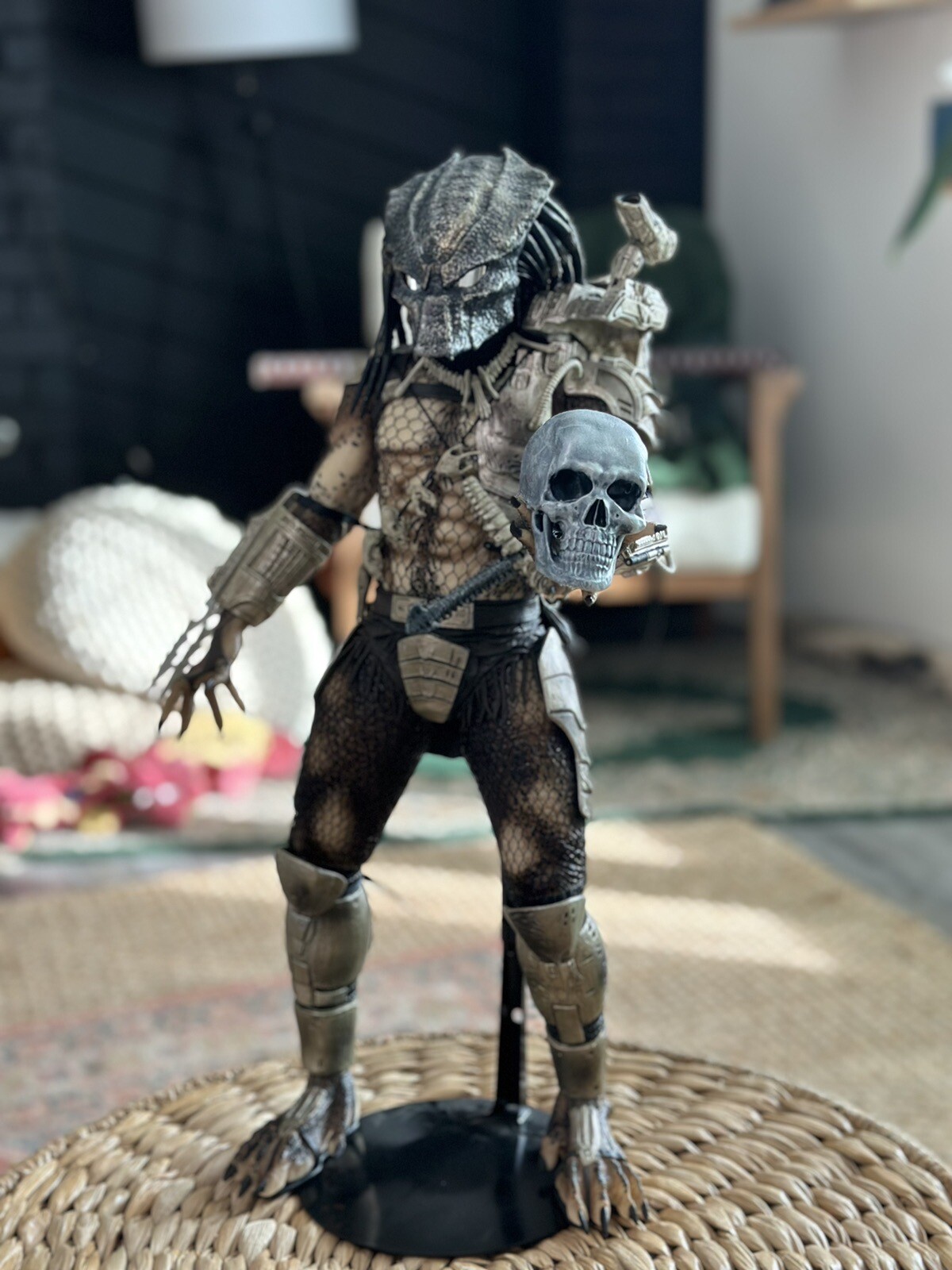 Custom 1/4 Wretch Predator Mask For Neca Jungle Hunter Predator-MADE TO ...