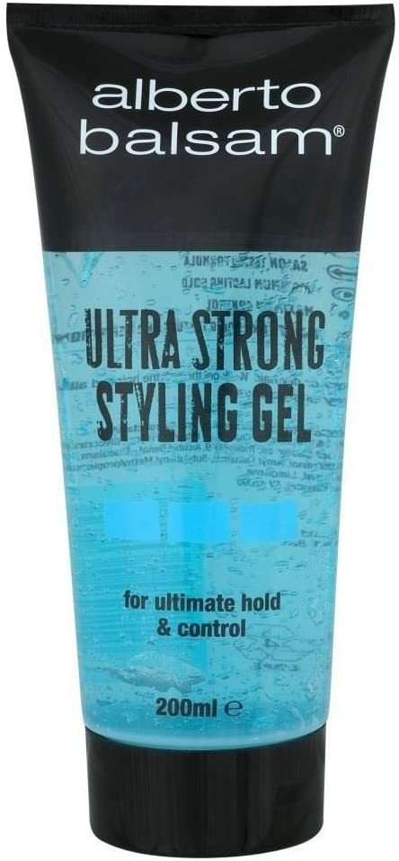 Alberto Balsam Hair Styling Gel Ultra Strong for Ultimate Hold and Control 200ml - Image 5
