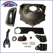 3733365 Bellhousing Kit W Clutch Fork Inspection Cover For 55-59 Chevy V8