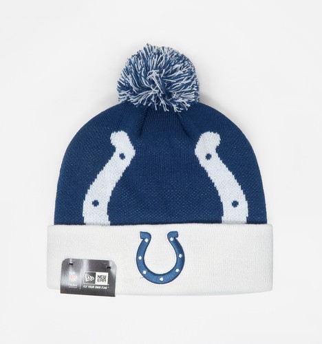New Era Iron Man Woven Biggie Knit Cap - Officially Licensed Marvel Beanie