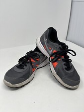 NIKE REVOLUTION 2 GS KIDS SHOE, SIZE 5.5, DARK GREY, 555082 017 USED CLEAN GHI7.