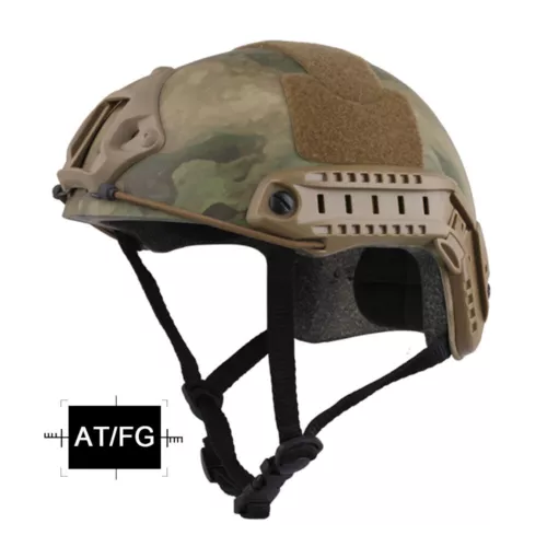 Emerson Tactical Fast Helmet Airsoft MH Type Casque w/ NVG Shroud + Side Rail - Bild 13 von 13