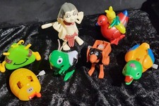 Wind Up Toys 526 Made In China Lot Of 7, 2 Broken. Most Working 
