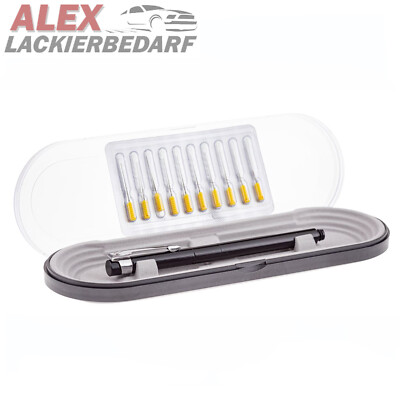 GERKO Staubnadel Set 1 Halter + 10 Nadeln wie ein Kugelschreiber