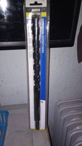 Percussion Masonry Bit 3/4 X 13 Inches Long 1/2 Inch Shank