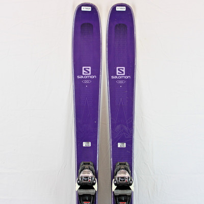 18-19 Salomon QST Myriad 85 Used Womens Ski 161cm #974929