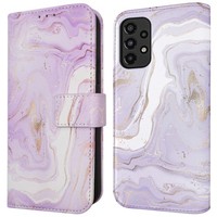 imoshion Design KlapphüLle Samsung Galaxy A33 - Purple Marble