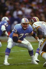 David Williams Hosuton Oilers during a NFL football game v the Was- Old Photo 2