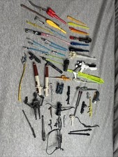 Junk Drawer Lot- Bottom Of The Toy Box Action Figure Weapons Lightsabers See Pic