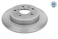 2X Bremsscheibe MEYLE-PD: Advanced Performance And Design. Meyle 33-15 523 0000/