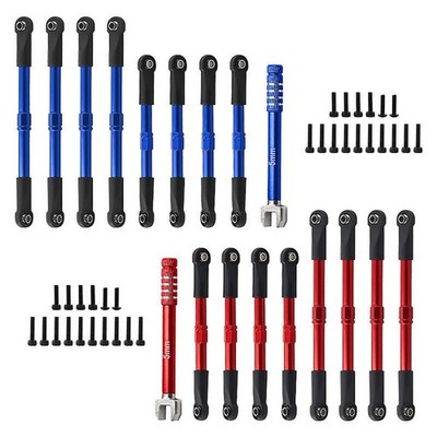Metall 7075 Tie Rod Linkage D375 Upgrade Teile für TRAXXAS 1/16 SUMMIT E-Revo