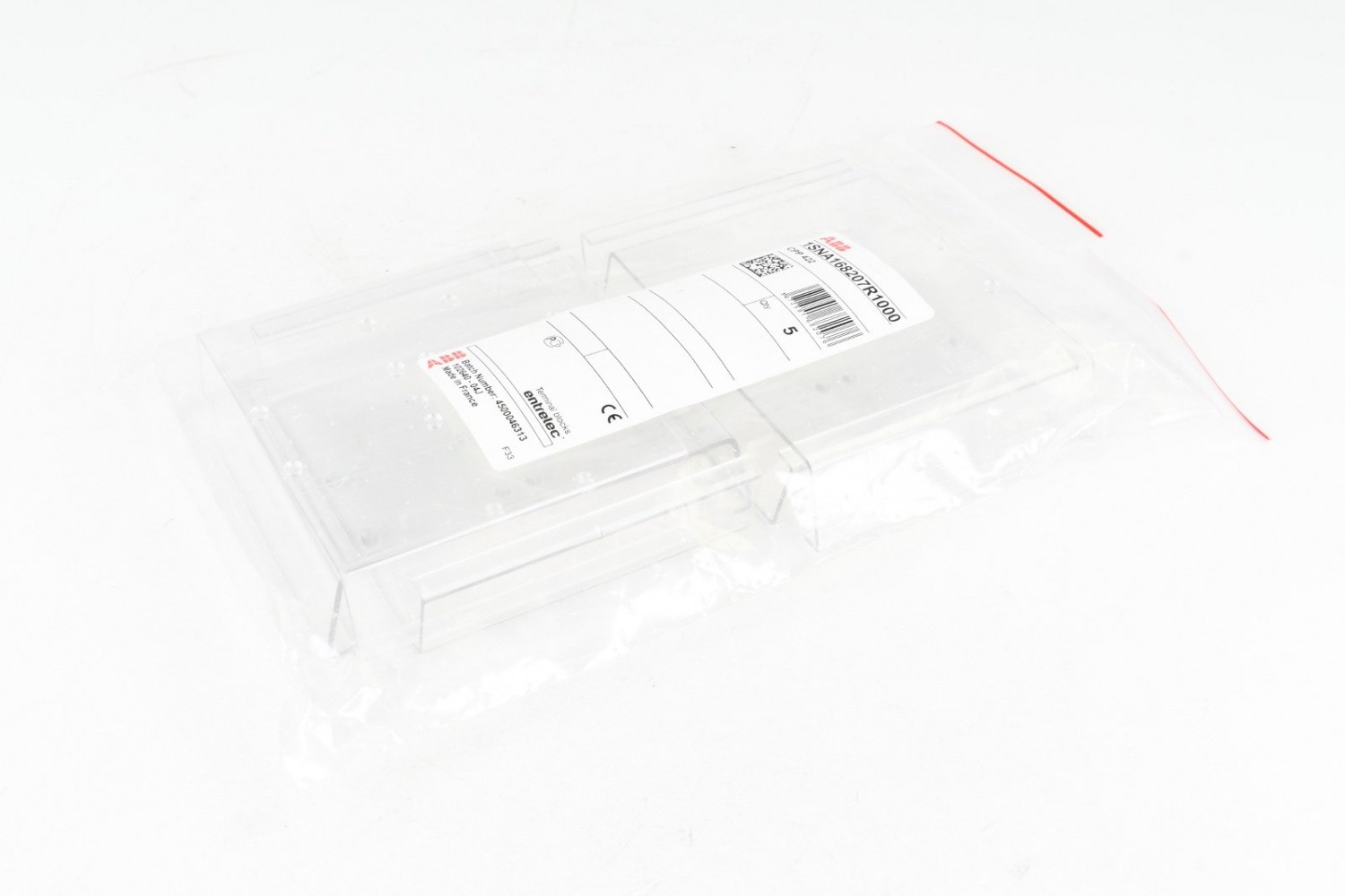 ABB 016820710, 1SNA168207R1000, Entrelec protective cover CPP 422, (1PU=5Pcs.)