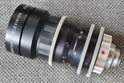Fast Cine Lens Cosmicar Television Zoom 22.5-90mm f/1.5 (C-mount)