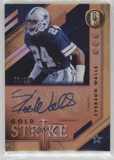 2018 Panini Gold Standard Gold Strike 77/99 Everson Walls #GS-EW Auto 0v3