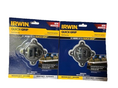 Irwin Quick-Grip Hold Down Jig Converts One Handed Bar Clamps Into A Table Clamp