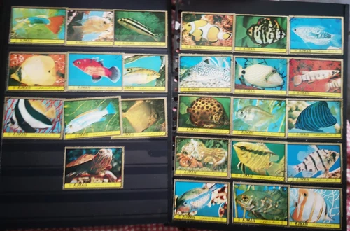 AJMAN Pisces stamps set of 25 different stamps VF
