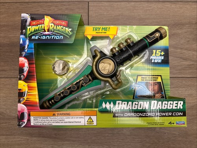 #ad Mighty Morphin Power Rangers Re Ignition Dragon Dagger New And Sealed $35.00