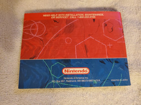 Galactic Pinball instruction manual only (Nintendo Virtual Boy) no game Rare