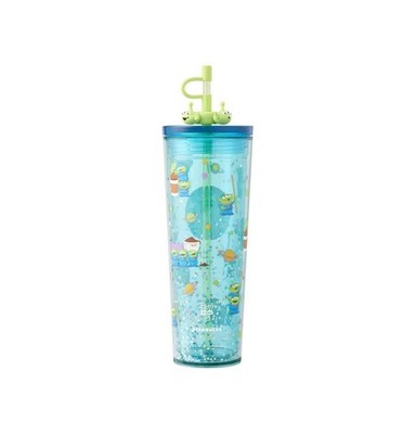 Starbucks Korea 2026 Toy Story Alien Spinner Cold Cup 710ml Handle Tumbler 24oz